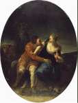 Crespi Giuseppe Maria Lo Spagnolo Genre Scene Persistent Cavalier  - Hermitage